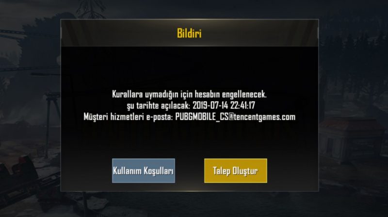 Pubg Mobile Ban Kald Rma Nas L Yap L R