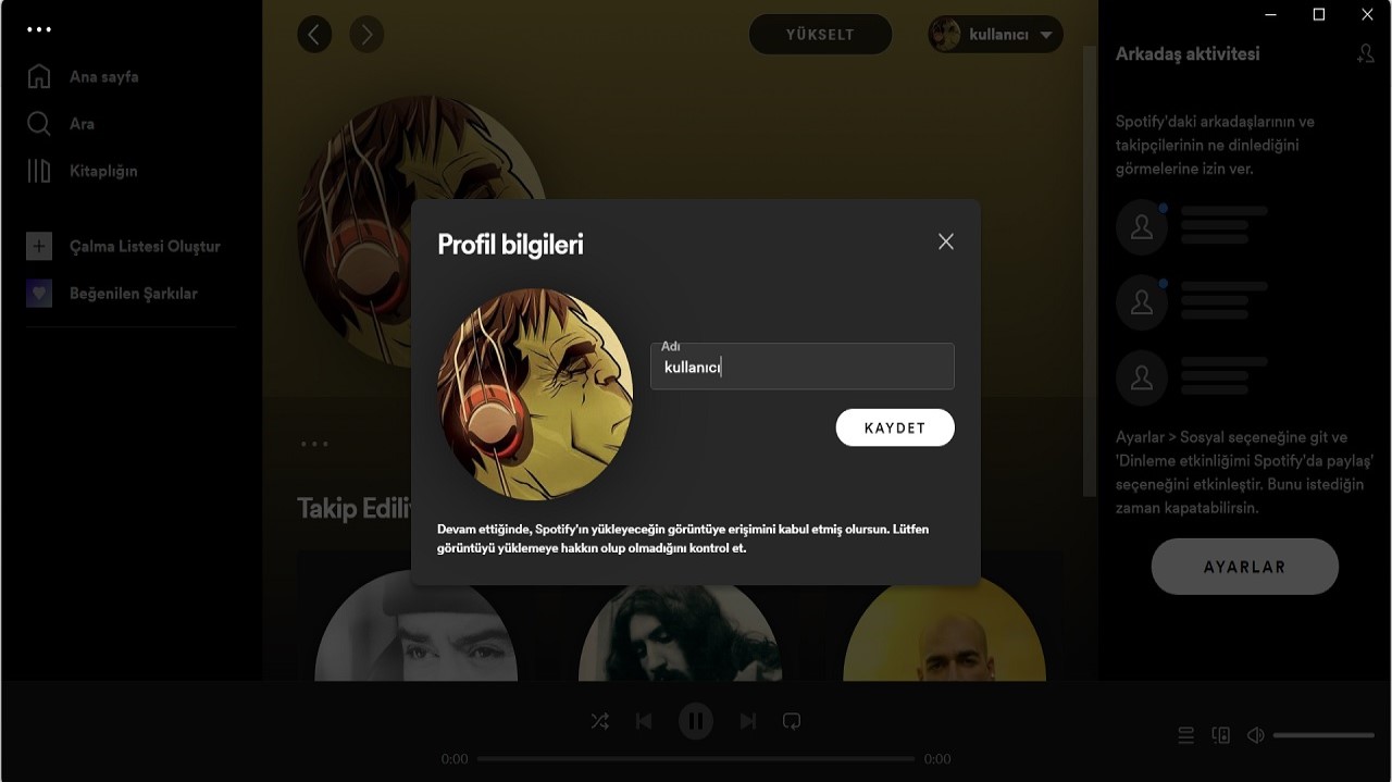 Spotify Kullanıcı Adı Değiştirme İşlemi Nasıl Yapılır?